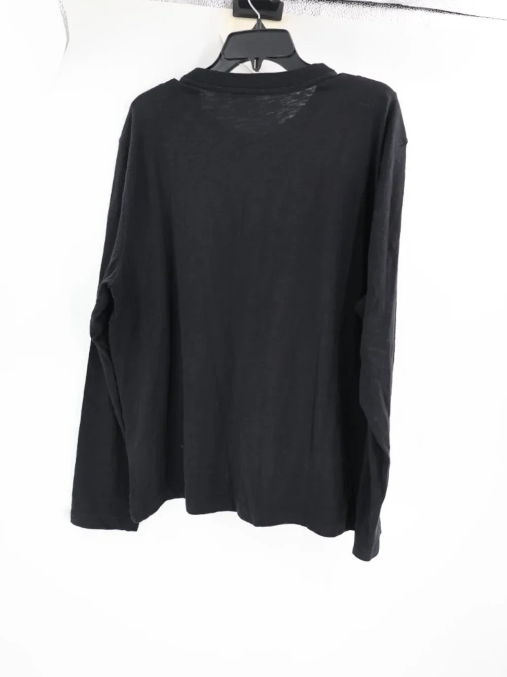 NWT Banana Republic Henley Shirt Mens Large Soft Wash Organic Cotton Long Sleeve